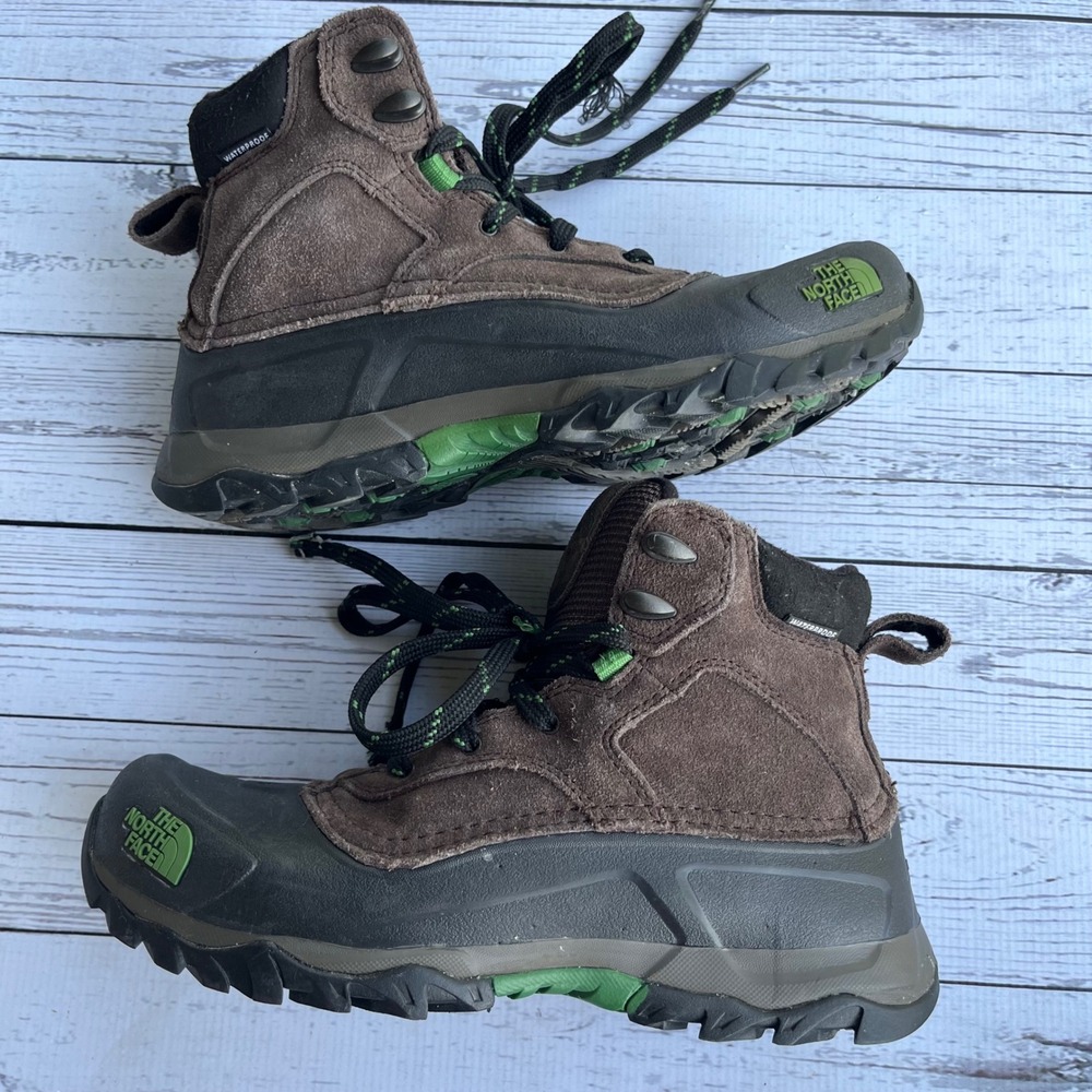 The North Face Chilkat Mens Brown Waterproof Insulated Boots US7 Hiking Utility